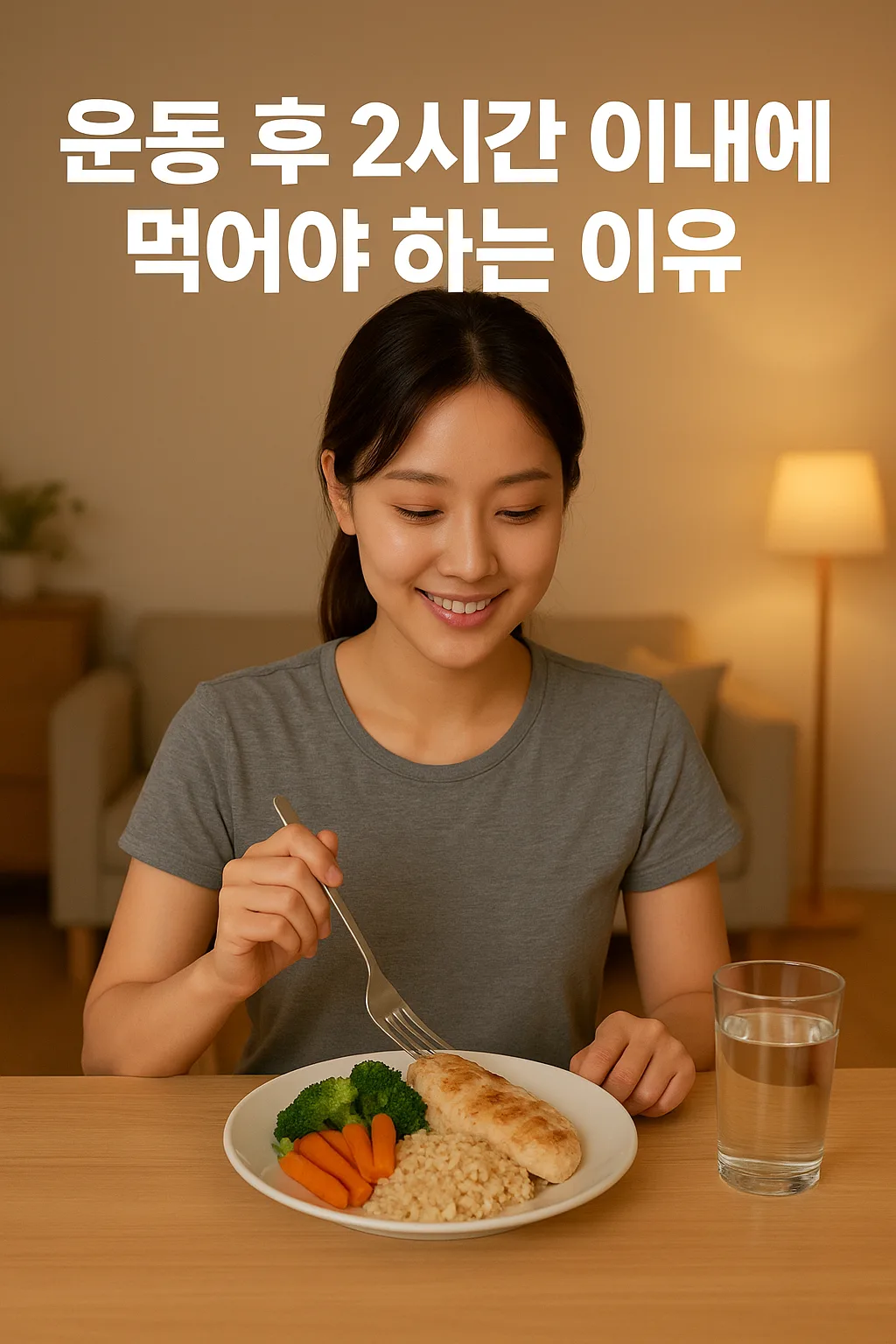 저녁 운동 후 식사, 2시간 이내 꼭 먹어야 하는 5가지 이유