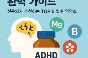 ADHD 영양제 완벽 가이드: 전문의가 추천하는 TOP 5 필수 영양소